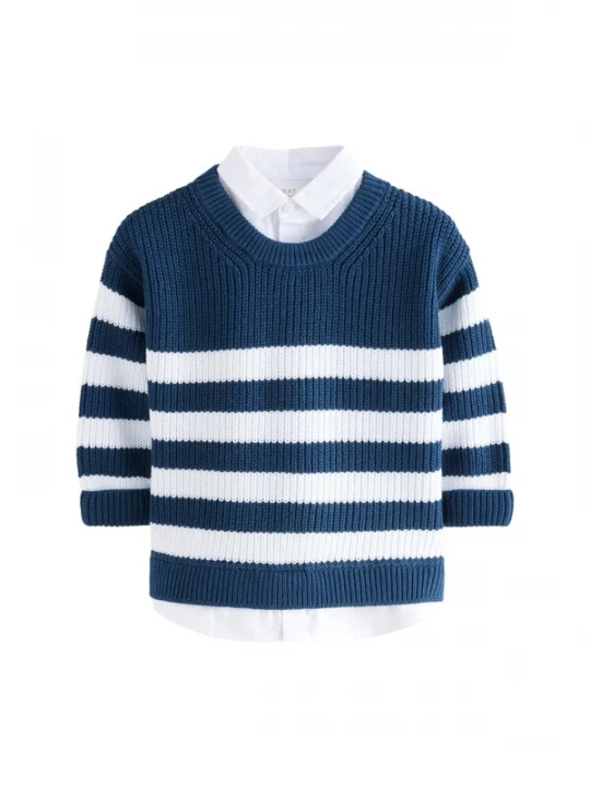 Foto van product Next Trui navy / wit