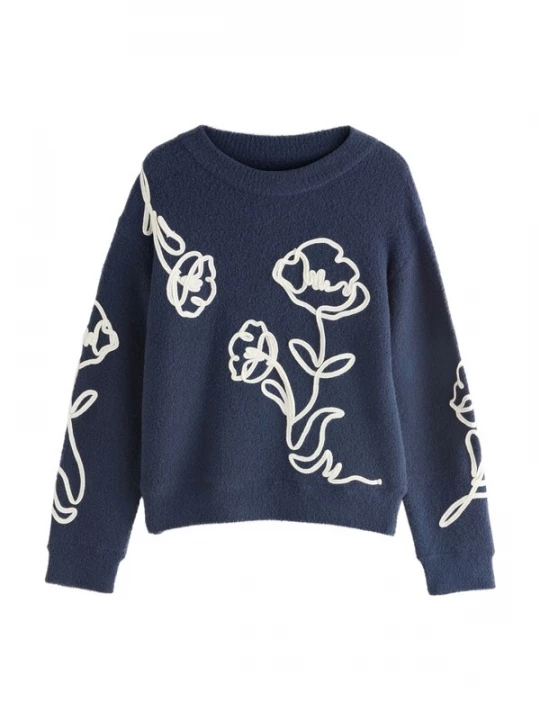 Foto van product Next Trui navy / wit