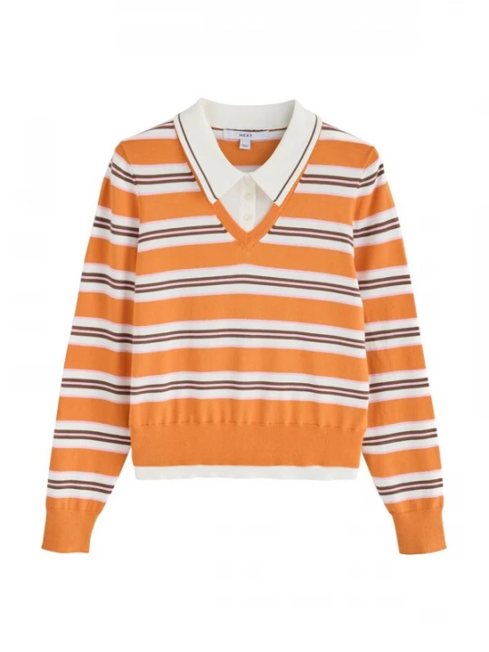 Foto van product Next Trui oranje / wit