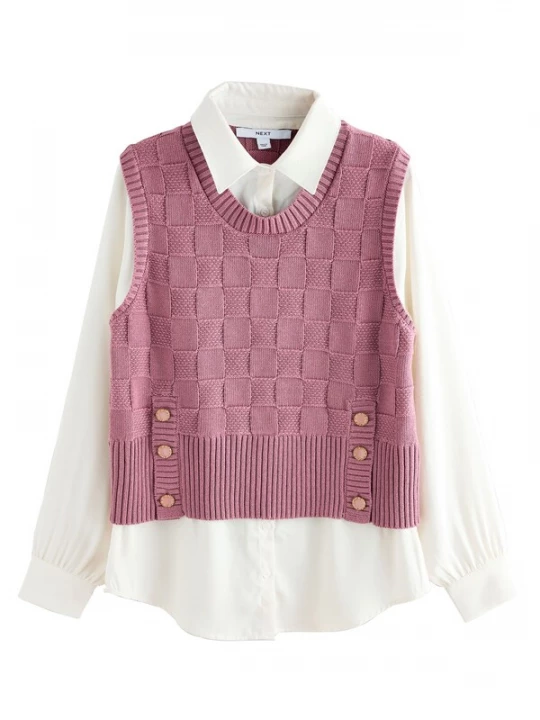 Foto van product Next Trui pink / wit