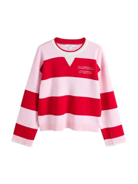 Foto van product Next Trui rosé / rood / wit