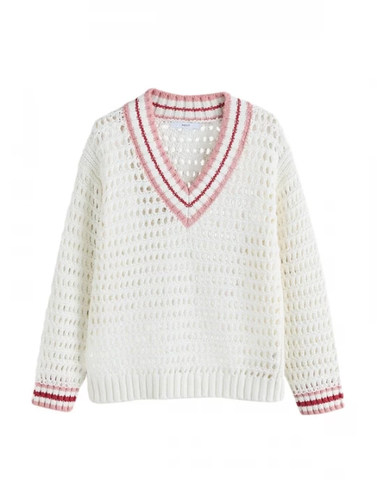 Foto van product Next Trui rosé / rood / wit