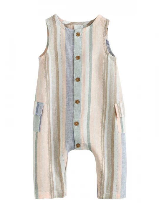 Foto van product Next Tuinbroek beige / cyaan blauw / pastelblauw / mintgroen