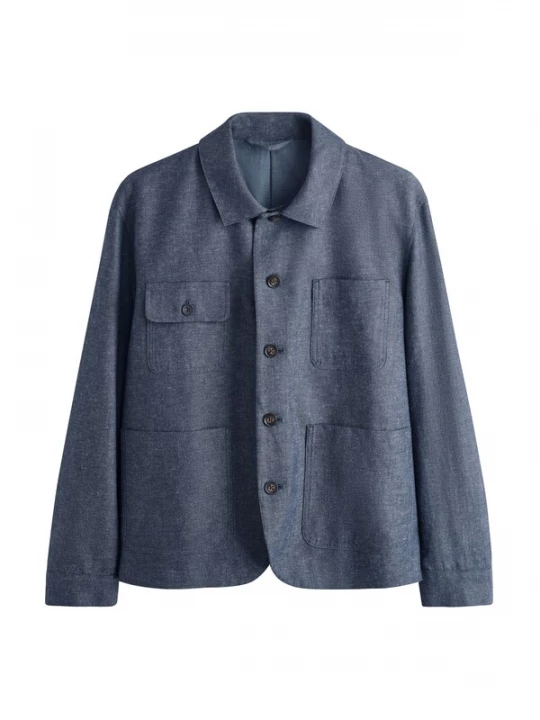 Foto van product Next Tussenjas blauw gemêleerd
