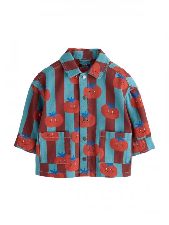 Foto van product Next Tussenjas blauw / rood / zwart / wit