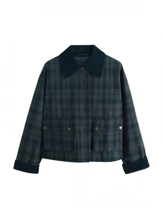 Foto van product Next Tussenjas 'Hertiage' navy / donkergrijs / donkergroen
