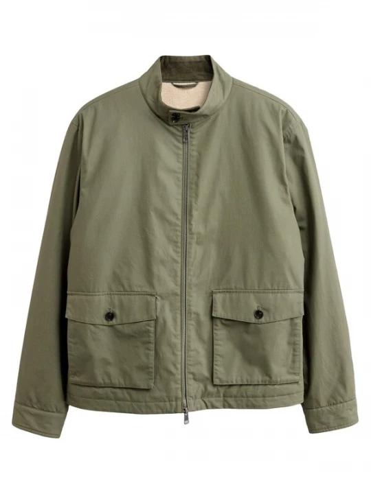 Foto van product Next Tussenjas 'Resistant Harrington' kaki