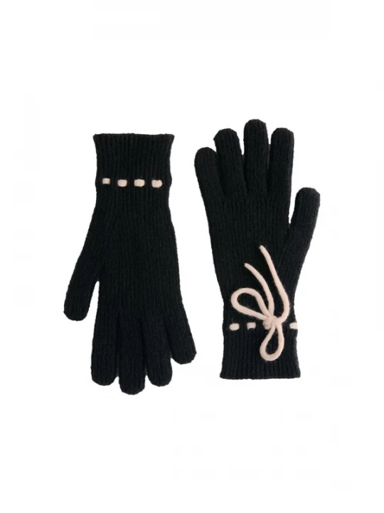 Foto van product Next Vingerhandschoenen beige / zwart