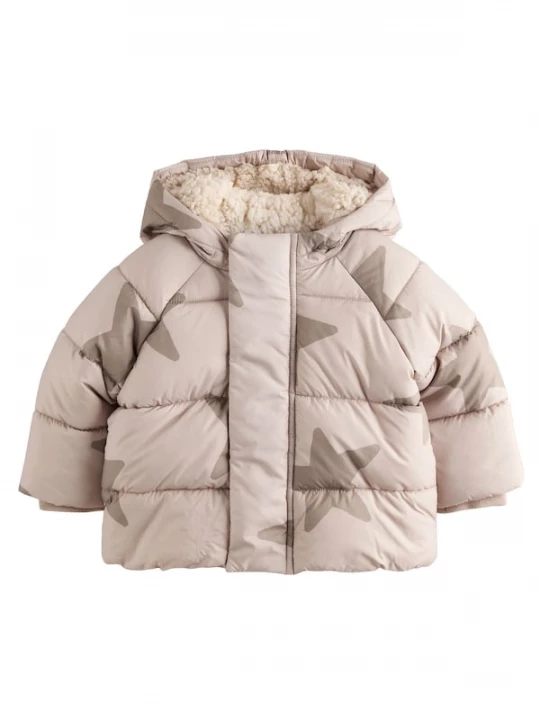 Foto van product Next Winterjas beige / lichtgrijs