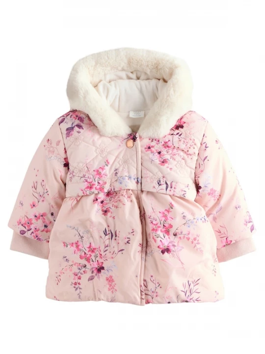 Foto van product Next Winterjas duifblauw / braam / pink / rosa