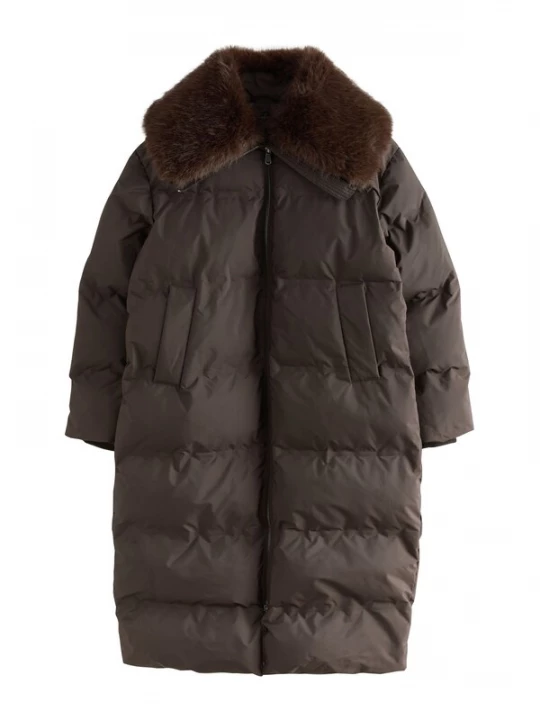 Foto van product Next Wintermantel chocoladebruin