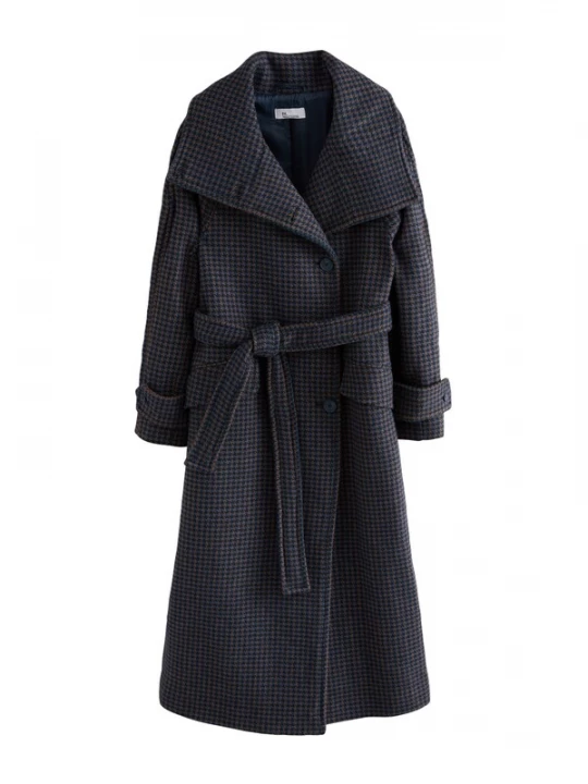 Foto van product Next Wintermantel navy / oranje