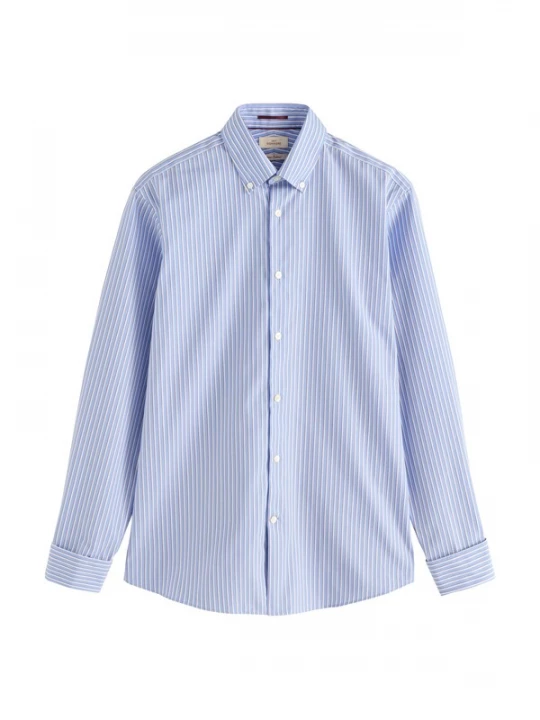 Foto van product Next Zakelijk overhemd blauw / lila / wit