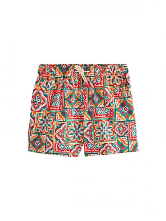 Foto van product Next Zwemshorts geel / smaragd / oranje / rood