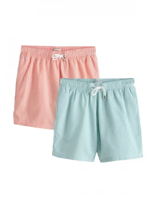 Foto van product Next Zwemshorts groen / pastelgroen / oranje / pasteloranje