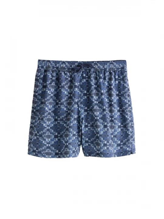 Foto van product Next Zwemshorts 'Navajo' navy / indigo / pastelblauw