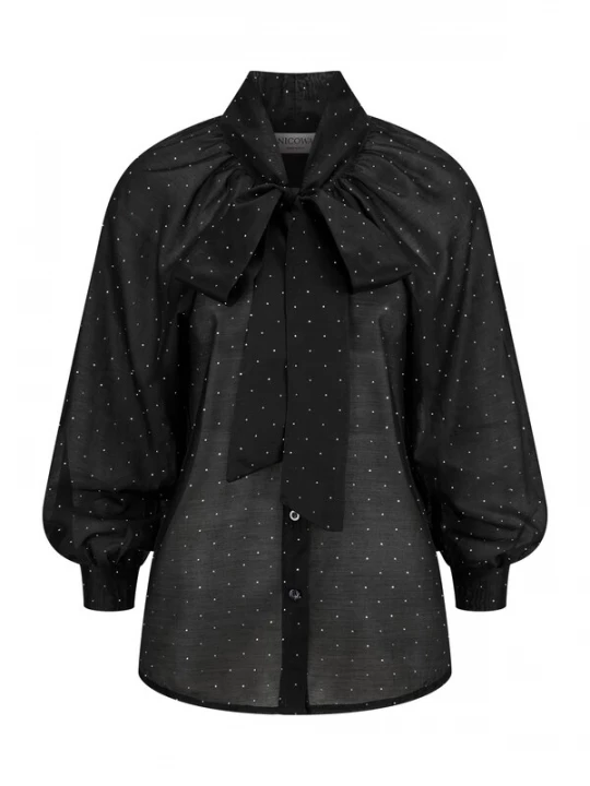 Foto van product Nicowa Blouse 'FESTAWI' zwart