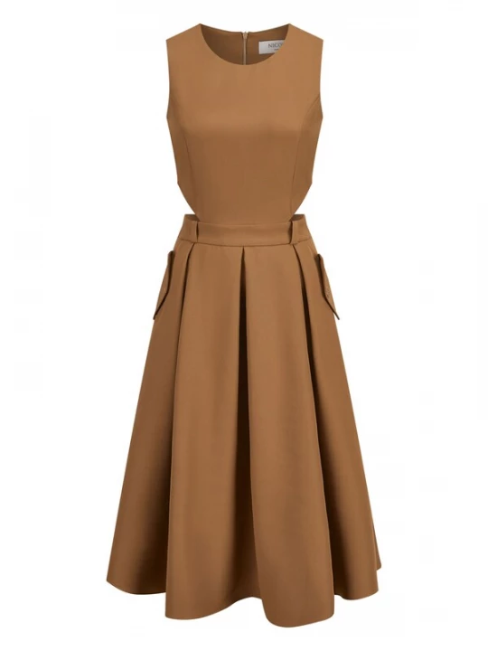 Foto van product Nicowa Jurk 'Ballowi' camel