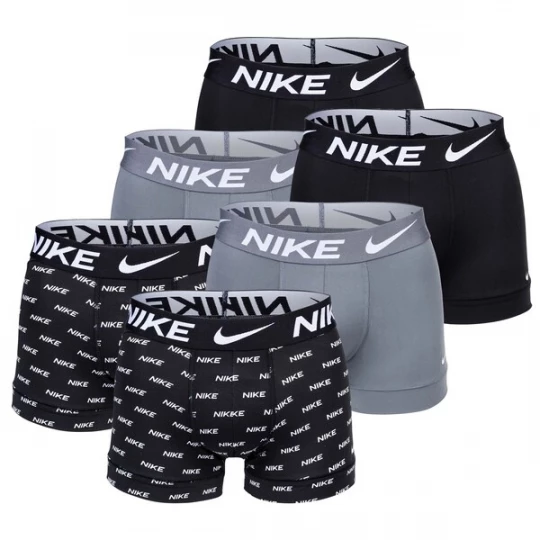 Foto van product NIKE Boxershorts grijs / zwart / wit