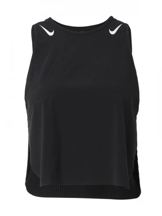 Foto van product NIKE Functioneel shirt 'AeroSwift' zwart / wit