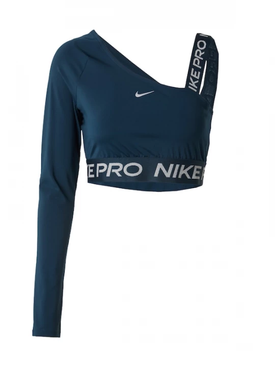 Foto van product NIKE Functioneel shirt 'Pro Shine' navy / grijs / wit