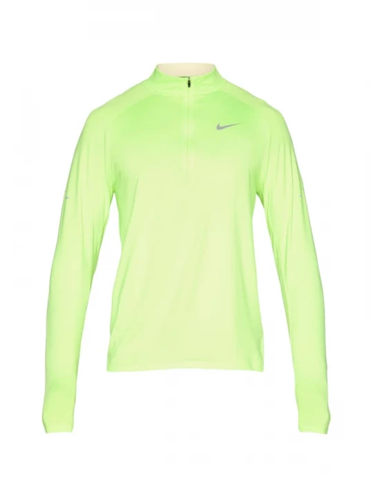 Foto van product NIKE Functioneel shirt 'Stride' neongroen / zilver