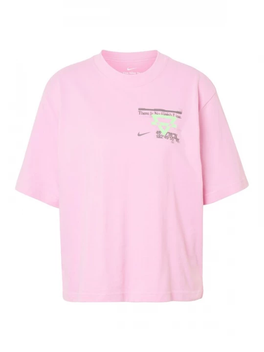 Foto van product NIKE Functioneel shirt 'Swift' grijs / neongroen / rosa