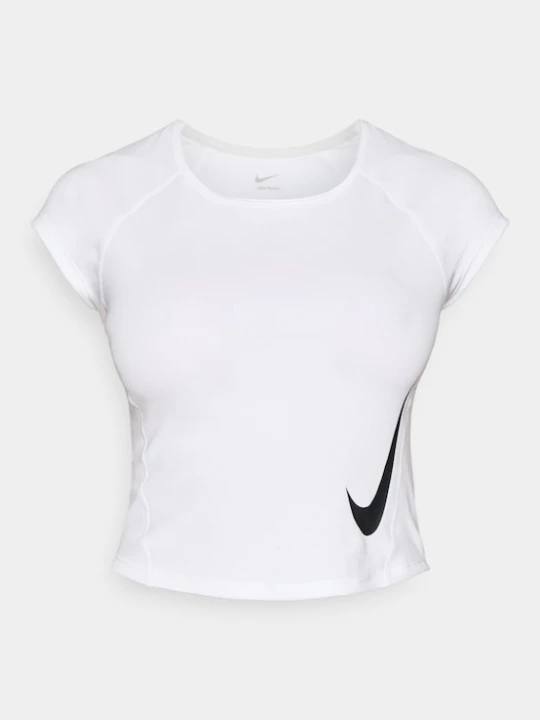 Foto van product NIKE Functioneel shirt 'TEMPO SWOOSH' zwart / wit