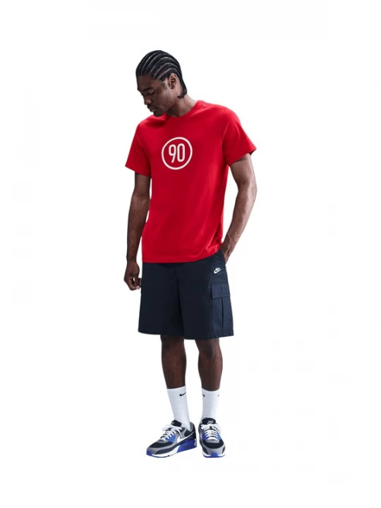 Foto van product NIKE Functioneel shirt 'Total 90' rood / wit