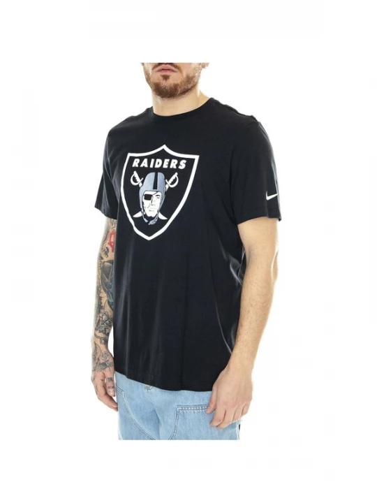 Foto van product NIKE Shirt 'Logo Essential T-Shirt Las Vegas Raiders Black' zwart