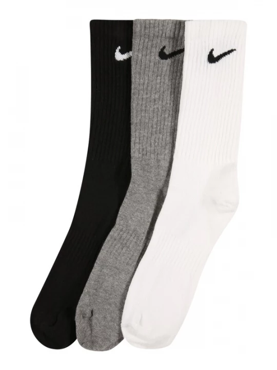 Foto van product NIKE Sokken 'Everyday' grijs gemêleerd / zwart / wit