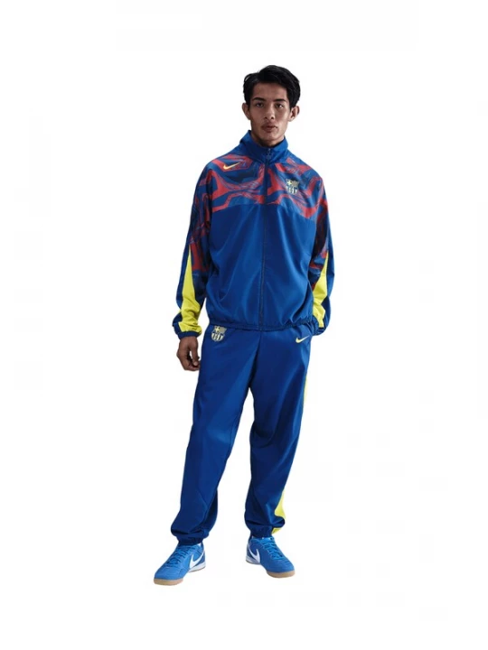 Foto van product NIKE Sportbroek blauw / limoen