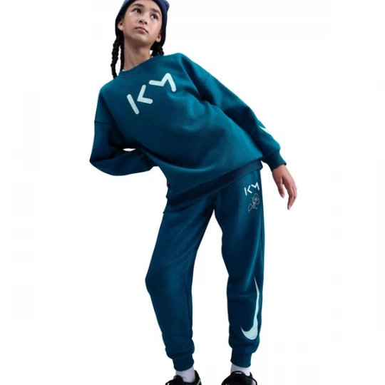 Foto van product NIKE Sportbroek 'Club' petrol / parelwit