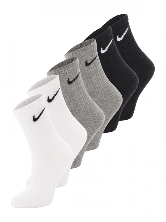 Foto van product NIKE Sportsokken 'Everyday' grijs / zwart / wit