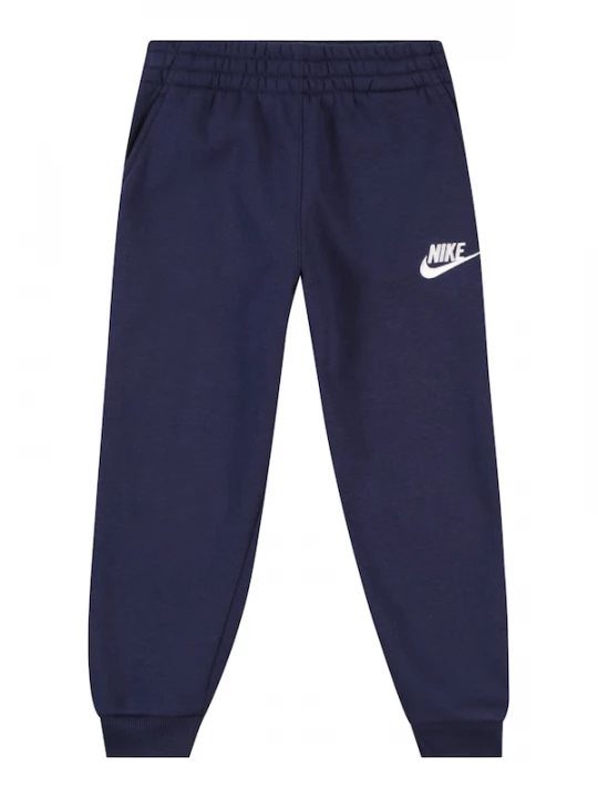 Foto van product Nike Sportswear Broek 'Club Fleece' navy / wit
