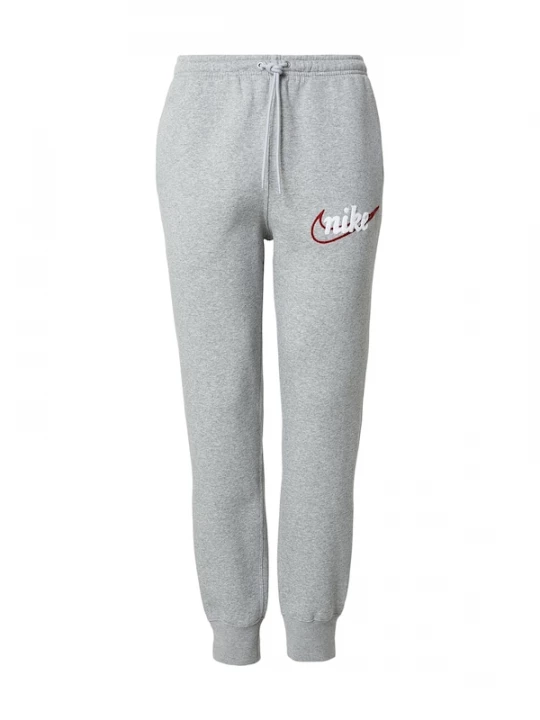 Foto van product Nike Sportswear Broek 'CLUB' grijs / rood / wit