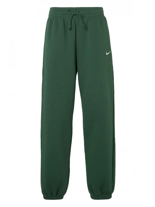 Foto van product Nike Sportswear Broek 'Phoenix Fleece' donkergroen / wit