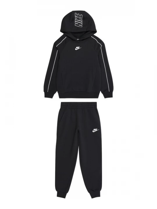 Foto van product Nike Sportswear Joggingpak 'CLUB FLC' zwart / wit