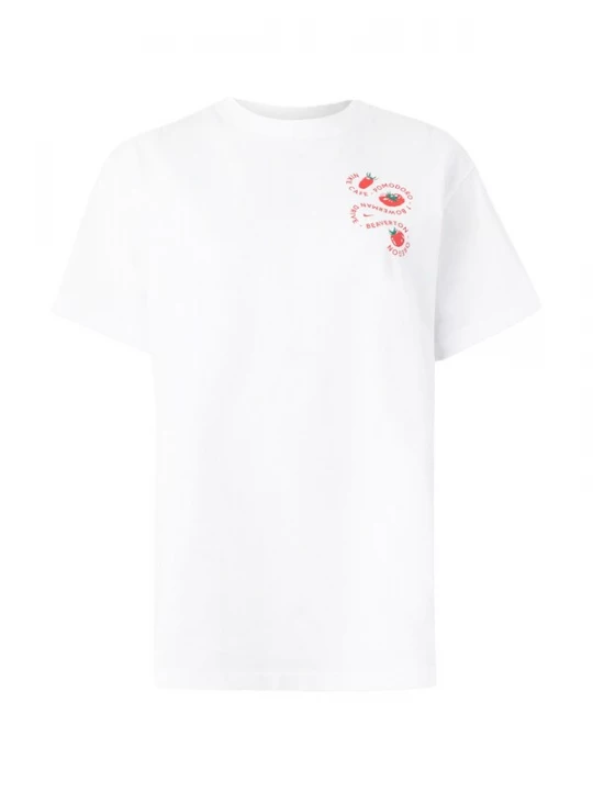 Foto van product Nike Sportswear Shirt 'CAFE TOMATO' rood / wit