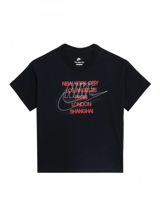 Foto van product Nike Sportswear Shirt donkergrijs / lichtrood / zwart / wit