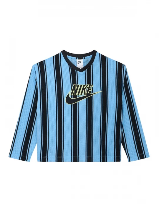 Foto van product Nike Sportswear Shirt hemelsblauw / lichtgeel / zwart