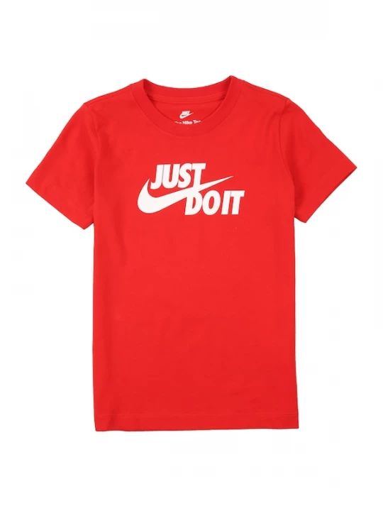Foto van product Nike Sportswear Shirt 'JDI' bloedrood / wit