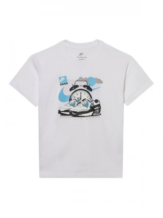 Foto van product Nike Sportswear Shirt lichtblauw / lichtgrijs / zwart / offwhite
