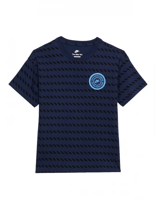 Foto van product Nike Sportswear Shirt 'M90' navy / azuur / zwart