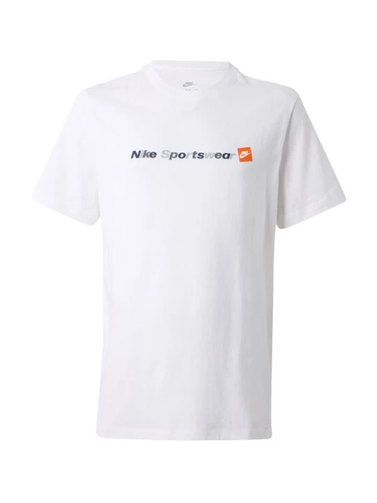 Foto van product Nike Sportswear Shirt navy / grijs / oranje / wit