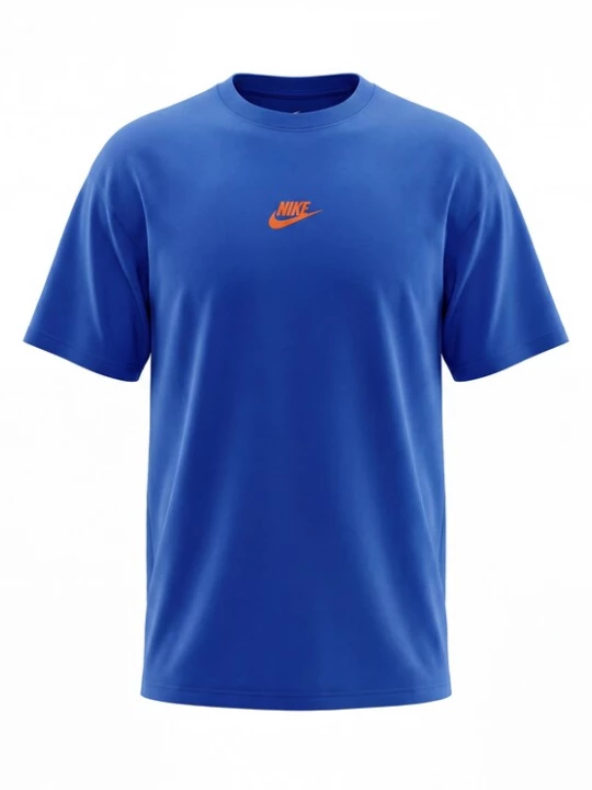 Foto van product Nike Sportswear Shirt 'PREM ESS' blauw / donkeroranje