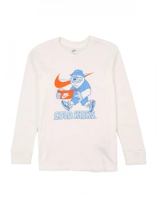 Foto van product Nike Sportswear Shirt royal blue / koningsblauw / lichtblauw / oranje / offwhite