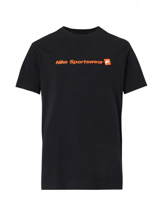 Foto van product Nike Sportswear Shirt 'STD' donkeroranje / zwart / wit
