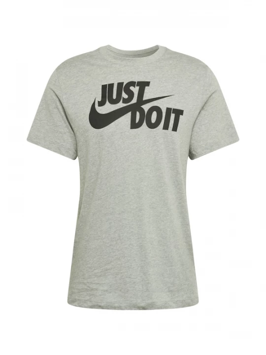Foto van product Nike Sportswear Shirt 'Swoosh' grijs gemêleerd / zwart