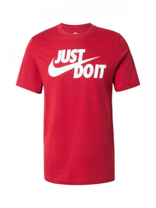 Foto van product Nike Sportswear Shirt 'Swoosh' rood / wit